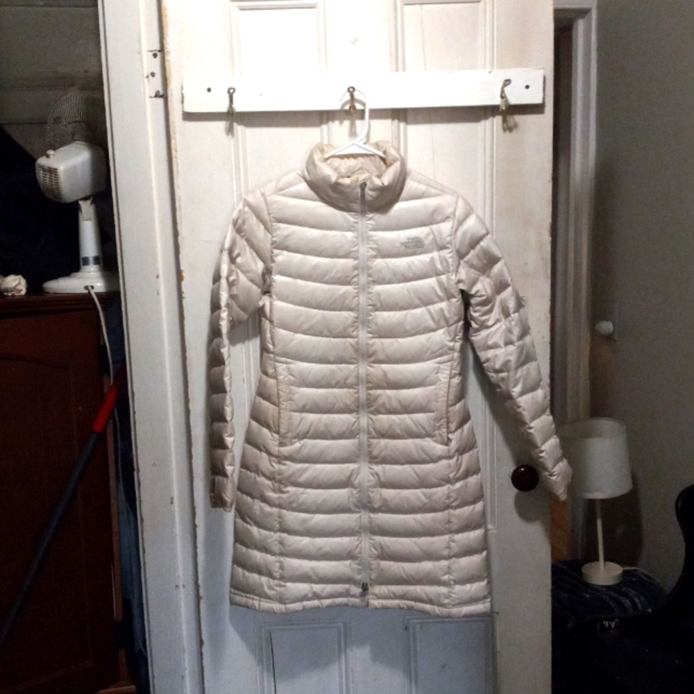 Long North Face coat